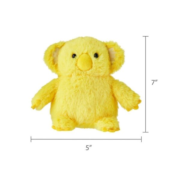 Nwt Easter Valentine's Day Bright Pals Yellow Koala Plush 7", Way To Celebrate - Picture 5 of 5